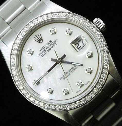 rolex diamonds men|Rolex diamond bezel for sale.